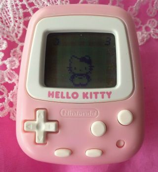 Nintendo Sanrio Pocket Hello Kitty Pedometer 1998 Rare / Virtual Pet Vintage A,