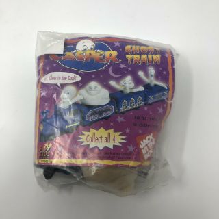 1998 Jack In The Box Casper Ghost Train Toy - And - Second Train