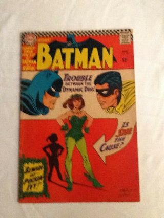 Batman DC Comics Poison Ivy 181 1965 Comic Book. 5