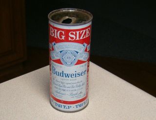 16oz.  Budweiser Juice Top Pull Tab Beer Can 4 City St.  Louis,  Mo.  Big Size
