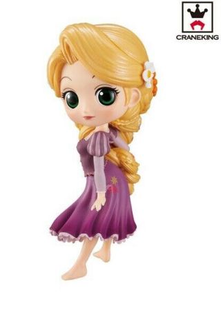 Banpresto Q Posket Disney Princess Tangled Rapunzel Figure Special Coloring