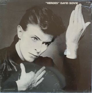 David Bowie// ‎heroes// Vinyl Lp// 1977// 1st Press// Mib// Factory