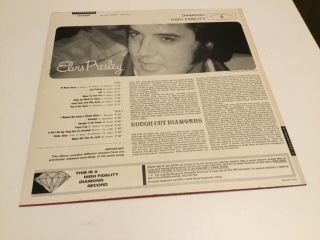 Elvis Presley LP (Rough Cut Diamonds Vol.  1 & 2). 2