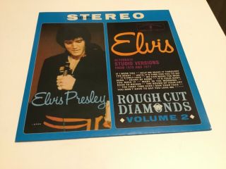 Elvis Presley LP (Rough Cut Diamonds Vol.  1 & 2). 6