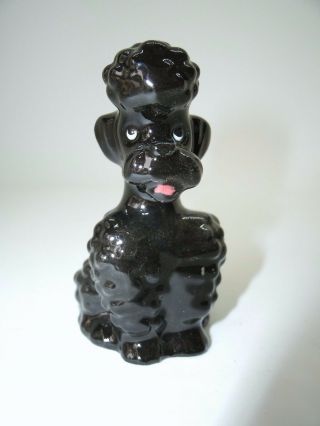 Vintage Goebel W.  Germany Black Poodle Figurine