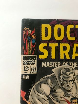 Doctor Strange 169 (Jun 1968,  Marvel) 3