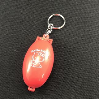 PM3 VINTAGE 1997 Takara Red Pocket Sanrio Hello Kitty Moving Keychain KeyRing 3