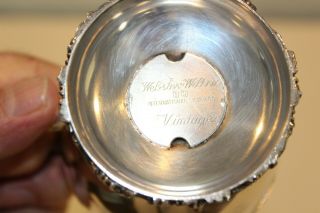 24 Vintage Webster Wilcox SILVER TEA CUPS 5