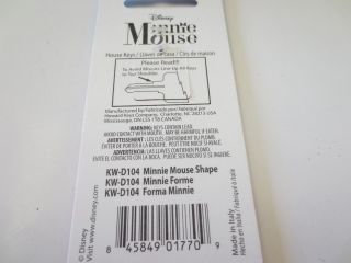 Minnie Mouse Shape D104 Kwikset KW1 House Key Blank Authentic Disney House Keys 3