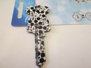 Mickey Mouse Shape D103 Kwikset KW1 House Key Blank Authentic Disney House Keys 2