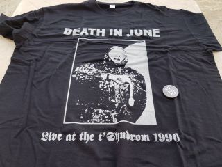 DEATH IN JUNE - live at the syndrome 1996 - 2 X lp - box - 2