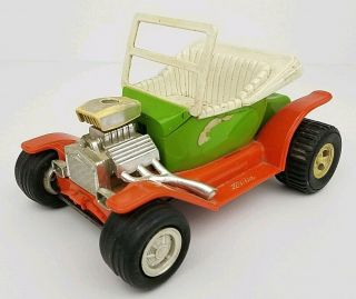 Vintage Tonka Thunder Hubs Roadster Rat Rod Model T Dune Buggy Toy Car 6 " Long