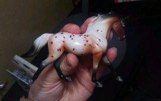 Breyer Stablemates (2) Tenessee Walking Horse TWH,  Appaloosa Cantering Warmblood 5