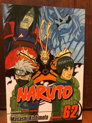 Naruto Vol.  62 Japanese Manga Comic Masashi Kishimoto Japan