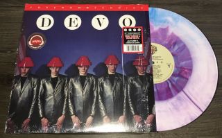 Devo Freedom Of Choice Red White Blue Colored Vinyl Rhino 35th Nm Oop.