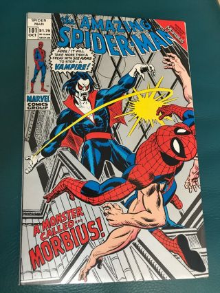Spider - Man 101 Reprint 1st Appearance Morbius Nm,
