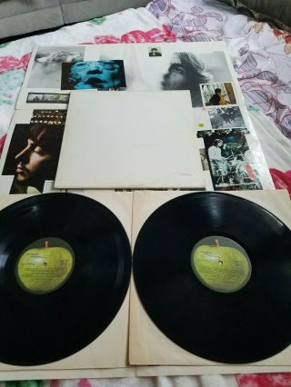 The Beatles Apple Lp Record White Album,  Numbered 1968 0275862
