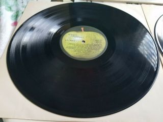 The Beatles Apple lp record WHITE ALBUM,  numbered 1968 0275862 4