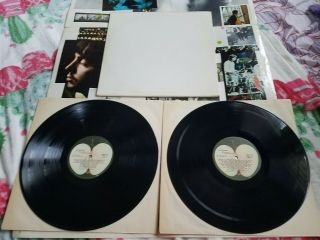 The Beatles Apple lp record WHITE ALBUM,  numbered 1968 0275862 8