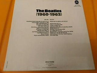 Beatles 1960 - 1962 Ultra Rare Holland Import NM Masters LP Cat MA141285 2