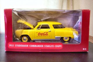 Johnny Lightning 1/24 Scale 1951 Studebaker Commander Starlight Coupe Coca Cola