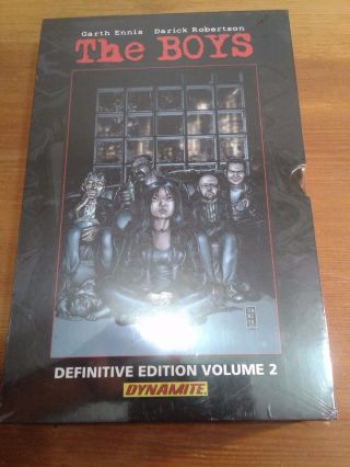 The Boys Definitive Ed Hc Vol 2 Slipcase Hardcover Ennis Robertson 1st Print