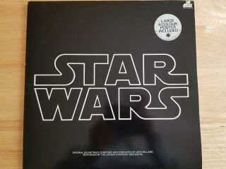 Star Wars: 1977 Double Lp Soundtrack,  Insert&poster