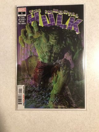 The Immortal Hulk 1 Marvel Key Appearance Comic Nm Unread