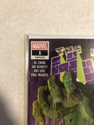 The Immortal Hulk 1 Marvel Key Appearance Comic NM Unread 2