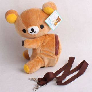 Rilakkuma And Kaoru Backpack Bear Bag Plush Soft Stuffed Teddy Toy Cute Kawaii