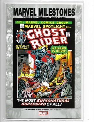 Marvel Milestones: Ghost Rider - - Reprints Marvel Spotlight 5 First Appearance