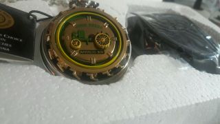 JOHN DEERE Franklin Pocket Watch - MODEL R TRACTOR LE,  W/Case 2