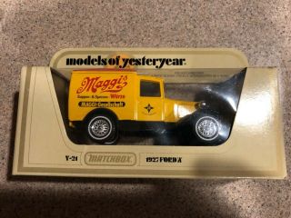 Matchbox Lesney Models Of Yesteryear 1:40 Scale Y - 22 1930 Ford A Maggi 