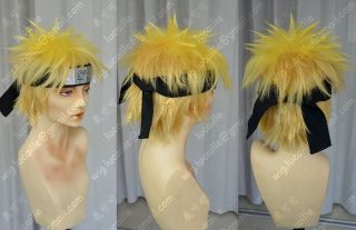 Naruto Uzumaki Naruto Short Anime Costume Cosplay Wig (need Styled),  Cap,  Track