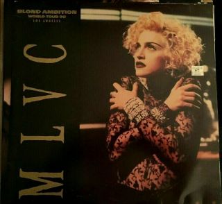 Madonna - The Blond Ambition Tour 1990 Live Los Angeles Vinyl Double Lp