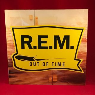 Rem Out Of Time 1991 Uk Vinyl Lp,  Inner R.  E.  M.