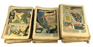 10.  5 Pounds Of Late 1960s/ Early 1970s Coverless Comic Books - Over 100 Comics