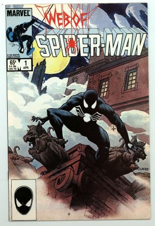 Web Of Spider - Man 1 Nm 9.  4 Classic Painted Cover