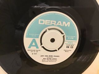 The Outer Limits - Just One More Chance/help Me Please Deram Promo Dm125