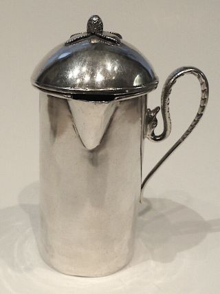Antique German Solid Silver Creamer Circa 1800