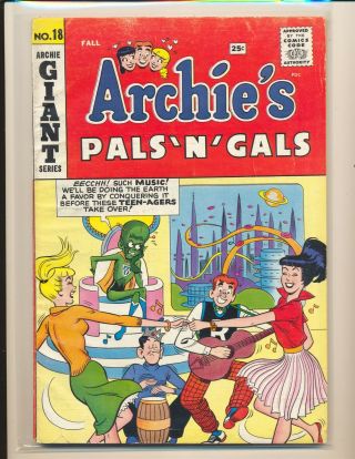 Archie’s Pals ‘n’ Gals 18 Vg,  Cond.