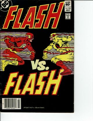 Flash 323 & 324 Death Of Reverse Flash Professor Zoom Dc 1983