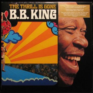 B.  B.  King The Thrill Is Gone 10 " Vinyl Ep Geffen Black Friday 2015 Limited