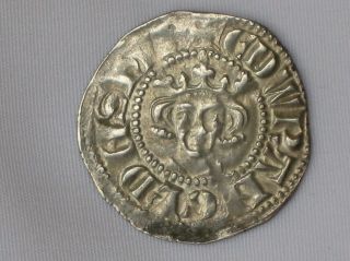 Hard To Find King Edward I Medieval Penny Minted In Durham 1274 - 1282.