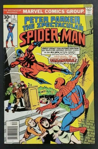 1976 Dec.  No.  1 Marvel Comic Book Spider - Man 30 Cents Cs3