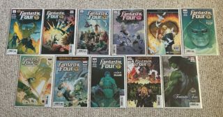 Fantastic Four 1 - 10 & Wedding Special Artgerm Variant 1 (full Run) Galactus