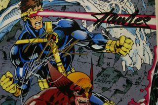 Rare 3 Signature X - Men Vol 1 No 1 1991 Stan Lee Jim Lee Chris Claremont Signed