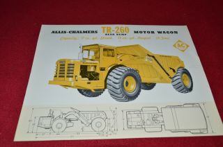 Allis Chalmers Tr - 260 Motor Wagon Dealers Brochure Yabe14