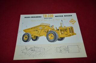 Allis Chalmers Tr - 160 Motor Wagon Dealers Brochure Amil12 Ver2