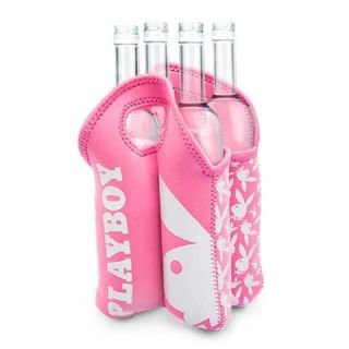 Official Playboy Pink Bottle Cooler Rtd Chiller Bag Holder 2